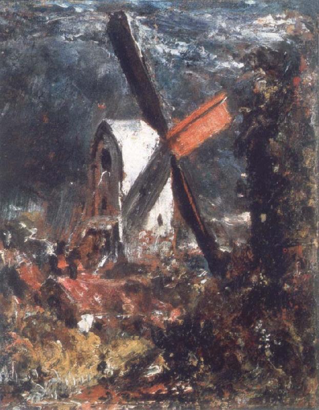 John Constable A windmill near Brighton oil painting picture